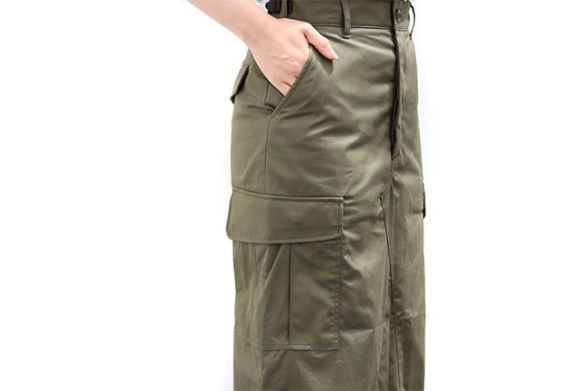【美品】CIOTA 2023SS ジャングルファティーグスカート　サイズ22023ss