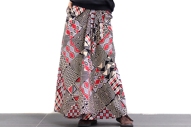 ENGINEERED GARMENTS/エンジニアド ガーメンツ】Wrap Skirt African