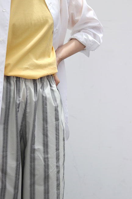 THE HINOKI/ザヒノキ】Og Cotton Poplin Pajama Pants/オーガニック