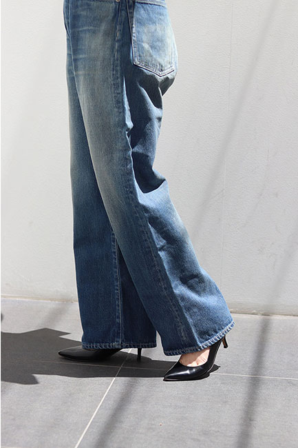 Graphpaper/グラフペーパー】Selvage Denim / Two Tuck Wide Graphpaper/グラフペーパー】Selvage Denim / Two Tuck Wide
