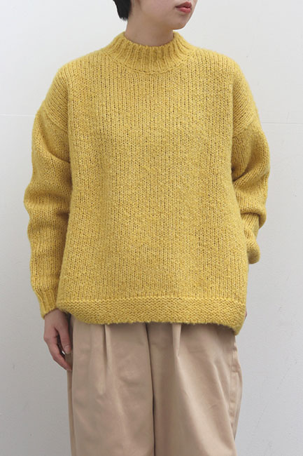 toogood THE PLASTERER JUMPER Lイエロー toogood/トゥーグッド】THE PLASTERER JUMPER -Alpaca Wool-