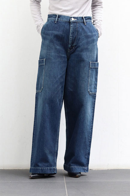 Graphpaper/グラフペーパー】Selvage Denim Cargo Pants/Selvage