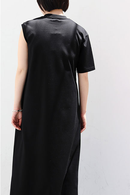 CINOH/チノ】Heavy Cotton Jersey Slit Dress
