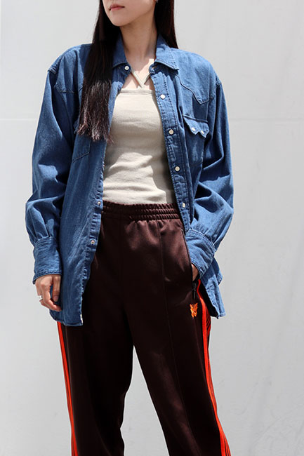 orSlow/オアスロウ】Western Shirt Denim