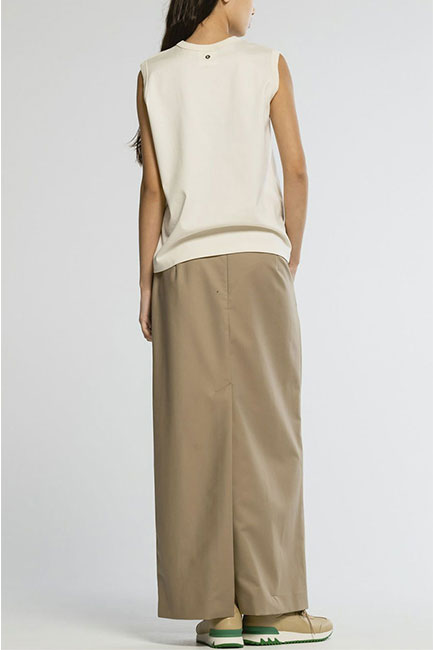 CINOH/チノ】25SS collection. Double Cloth Tight Skirt/Summer