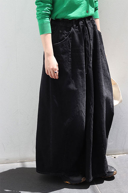 【Needles】H.D. Skirt Jean 12oz Denim スカート 黒紺 すぐ届く Needles】H.D. Skirt Jean 12oz Denim スカート 黒紺 すぐ届く
