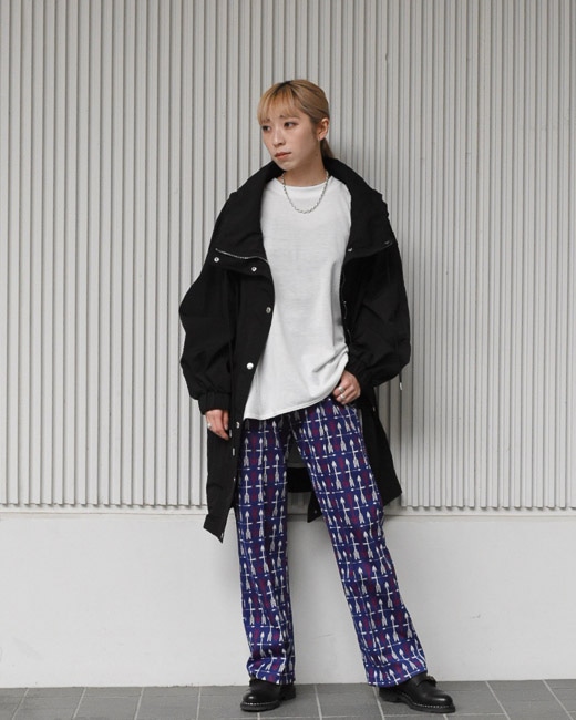 Track Pant-Poly Jq.《Arrow》