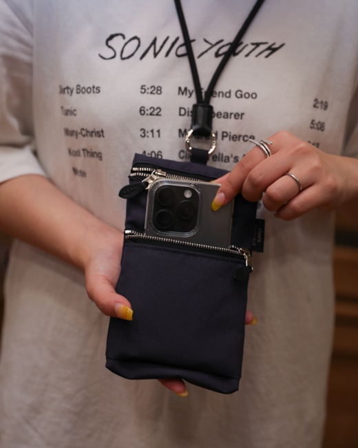 STANDARD SUPPLY LOFTMAN別注 W Zip Sling Purse