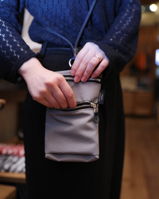 STANDARD SUPPLY LOFTMAN別注 W Zip Sling Purse