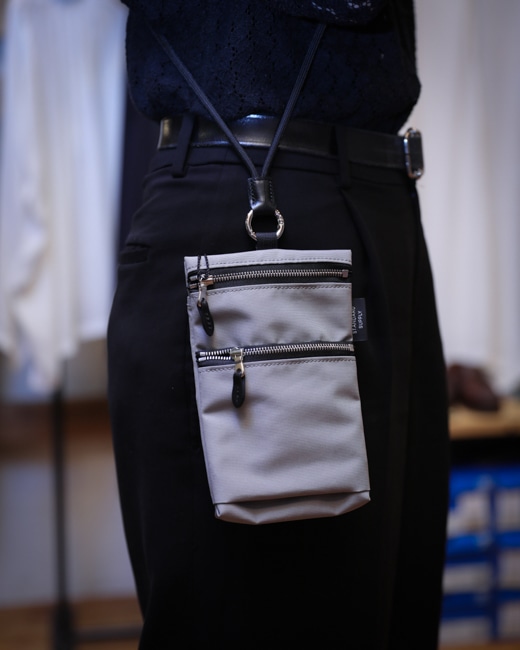 STANDARD SUPPLY LOFTMAN別注 W Zip Sling Purse