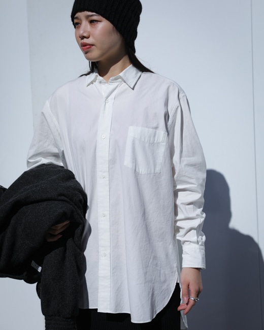 HERILL Giza Broad Regular Collar [White]