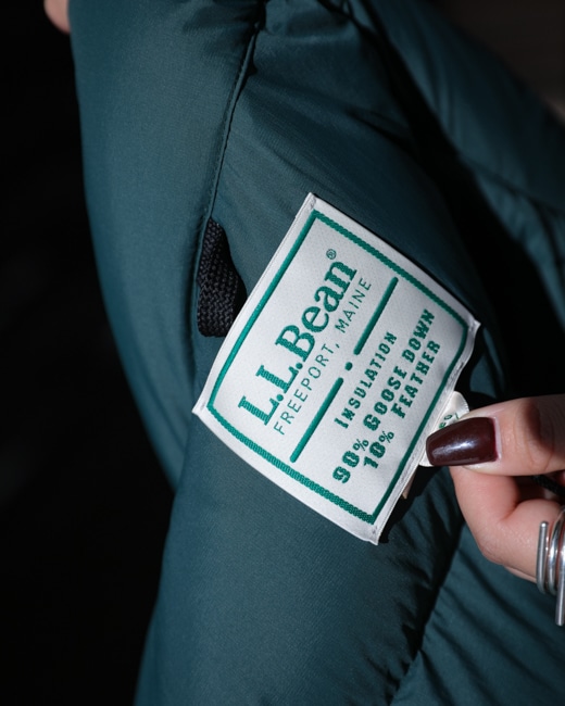 L.L.bean JAPAN EDITION Women's Holden Down Vest [Green]