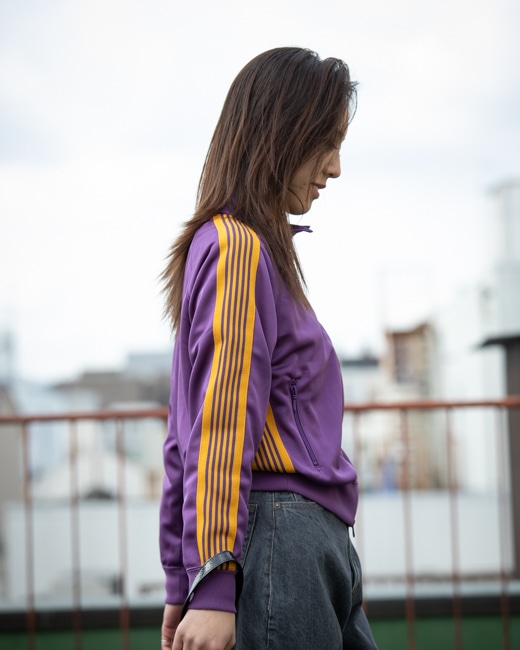 Needles TRACK JACKET アイボリー　L 新品未使用　定価以下 NEEDLES Track Jacket [Ivory/Purple]
