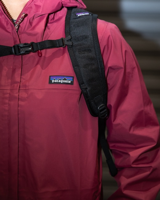 Patagonia Women's Torrentshell 3L Rain Jacket [マリオンレッド