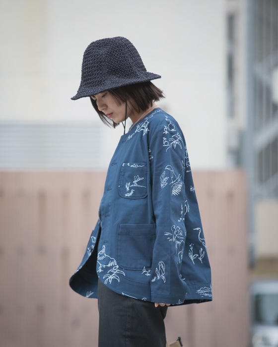 ENGINEERED GARMENTS Cutaway Jacket [Animal Print]