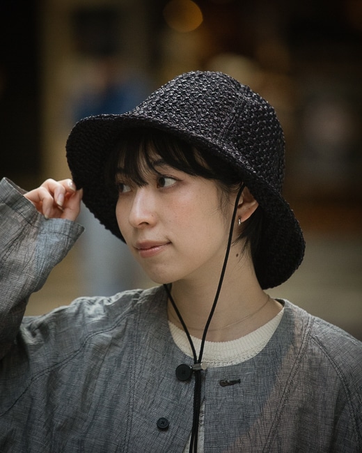 KIJIMA TAKAYUKI RASCHEL MESH ハット