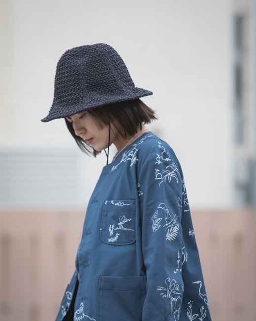 KIJIMA TAKAYUKI RASCHEL MESH ハット