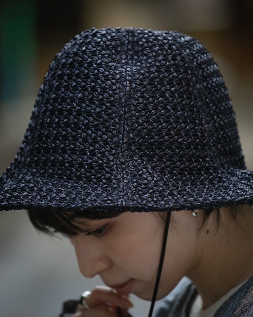 本日中値下げ☆KIJIMA TAKAYUKI RASCHEL MESH ハット 本日中値下げ☆KIJIMA TAKAYUKI RASCHEL MESH ハット
