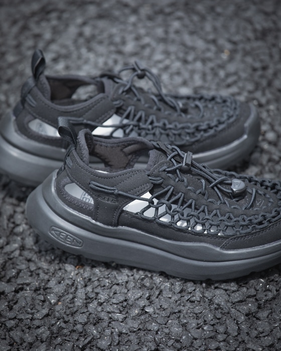 通販 激安 KEEN Women's [Black] WK Uneek 靴