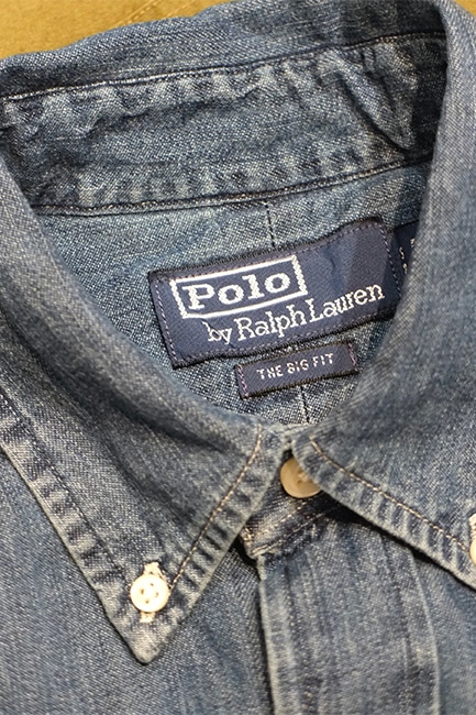 POLO RALPH LAUREN/ポロラルフローレン】Big Fit B.D Shirt