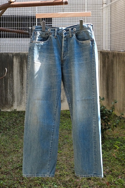 A.PRESSE No.2 Washed Denim Pants サイズ28201をベースにしたモデル