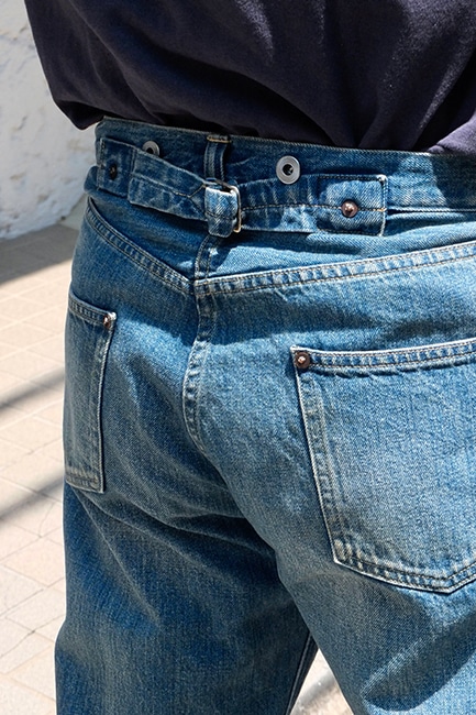 A.PRESSE/アプレッセ】N0.2 Washed Denim Pants