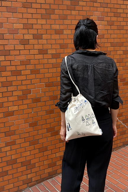 【完売品】TEMBEA 巾着　Camp TEMBEA 巾着 Base Ball