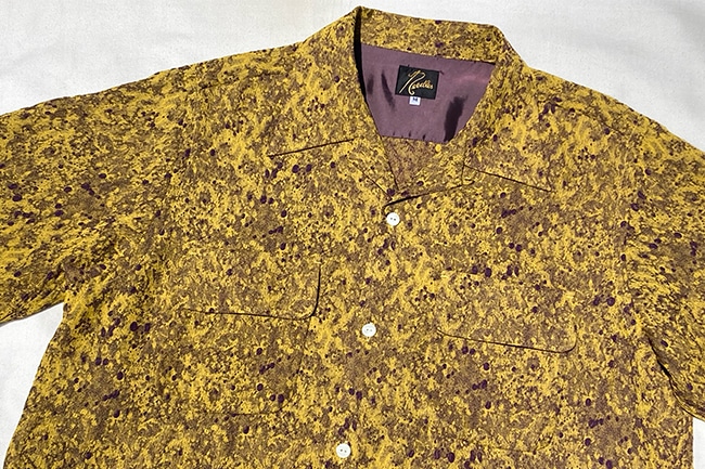 NEEDLES/ニードルズ】S/S Classic Shirt -Pe/R Abstract Jq.
