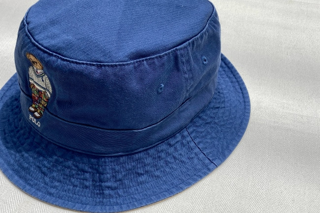 POLO RALPH LAUREN Men's Polo Bear Twill Bucket Hat - Shopping From USA