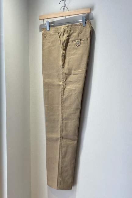 SASSAFRAS/ササフラス】Sprayer Stream Pants-Linen/Cotton Oxford