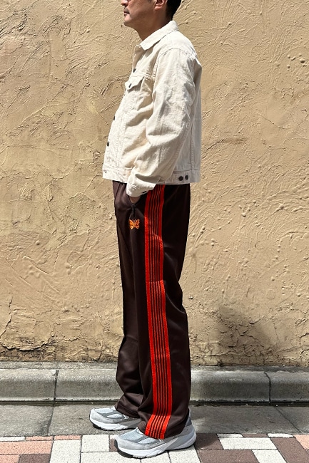 loftman別注　needles track pants brown