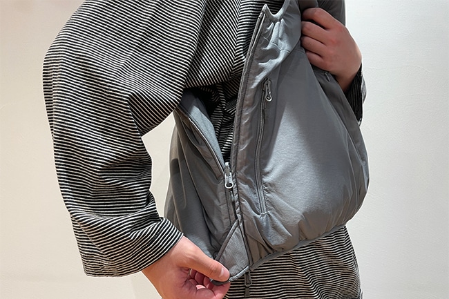 DAIWA PIER39/ダイワピア39】Tech Reversible Pullover Puff Vest