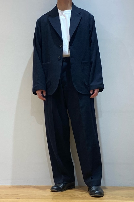 blurhms ROOTSTOCK/ブラームス ルーツストック】Washed Wool 2button