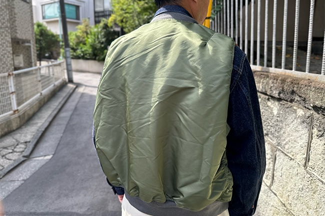 ALPHA INDUSTRIES/アルファインダストリーズ】MA-1 Vest