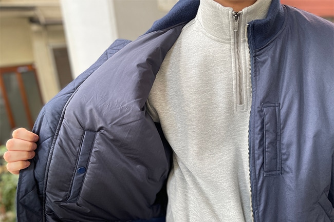 nanamica/ナナミカ】Insulation Varsity Jacket