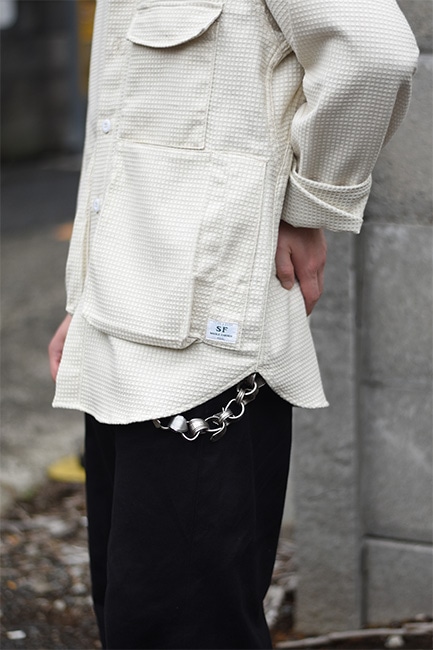 Sassafras（ササフラス）Sprayer Jacket ベージュ（13.7oz Drill）