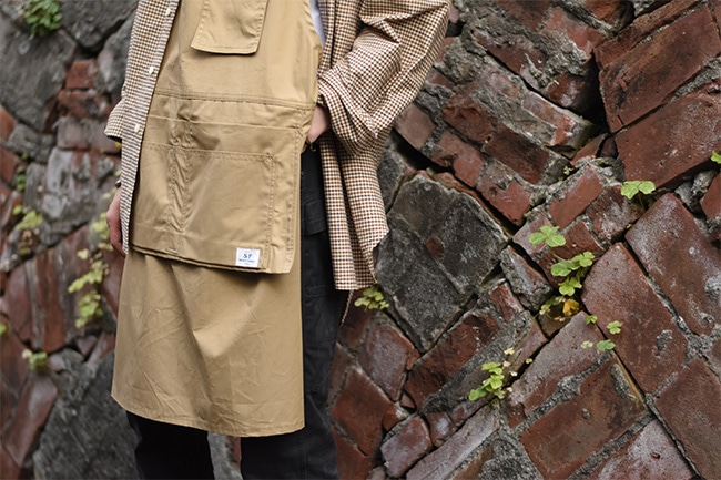 SASSAFRAS/ササフラス】Landscaper Apron Cotton Weather Cloth
