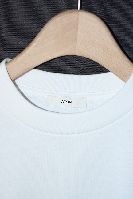 ATON/エイトン】12/- Air Spinning | Oversized S/S T-Shirt