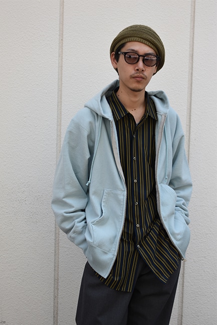 KAPTAIN SUNSHINE/キャプテンサンシャイン】Zip Hoody