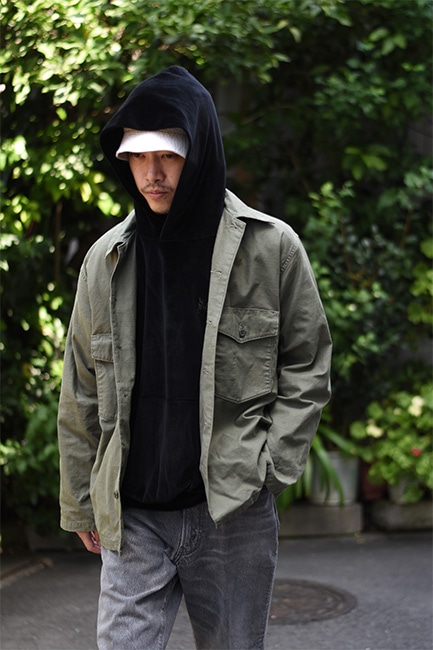 Needls/ニードルズ】L/S Fatigue Shirt - Back Sateen