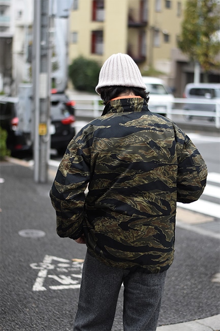 SASSAFRAS/ササフラス】Digs Crew Protective Jacket - Tiger Twill