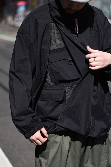 Is-ness/イズネス】Technical Ventilation Jacket