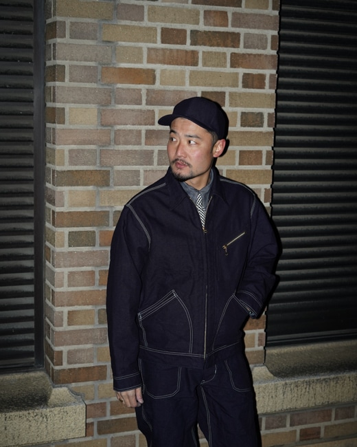 BONCOURA/ボンクラ B91 & Work Pant WWII - Duck Indigo