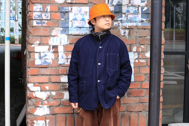 POST O'ALLS/ポストオーバーオールズ Post43 DV - Vintage Sheeting