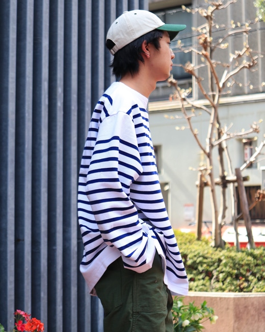 blurhms ROOTSTOCK/ブラームスルーツストック Border Basque Shirt