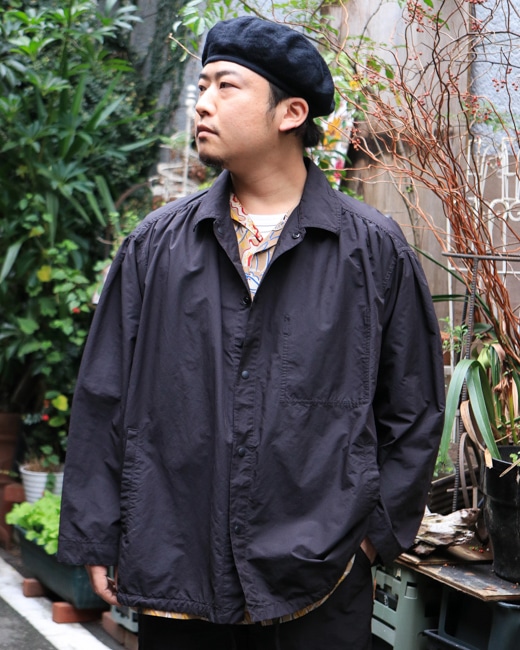 新作から定番まで porter classic gabardine wide jacket M 黒 ...
