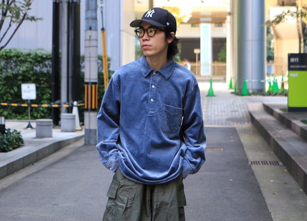 SUNNY ELEMENT/サニーエレメント Grass Shirt [Blue Grey]