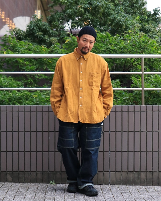 SUNNY ELEMENT/サニーエレメント HIKE BD SHIRT [Mustard]