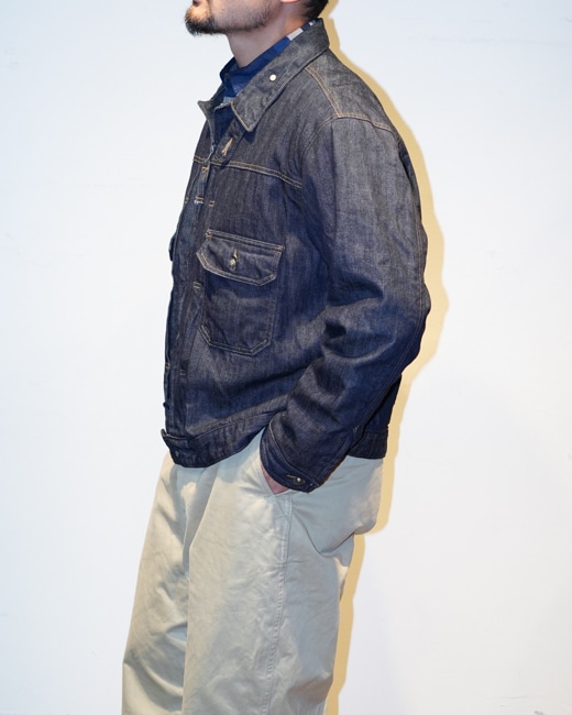 ENGINEERED GARMENTS/エンジニアド ガーメンツ Trucker Jacket - Cotton Broken Denim  [Indigo]