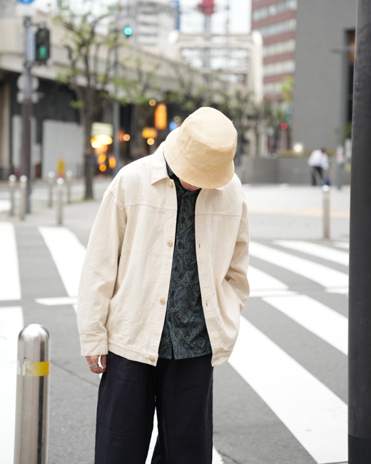 alvana/アルヴァナ Natural Twill Short Jacket 【Natural】 alvana/アルヴァナ Natural Twill Short Jacket 【Natural】